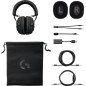 Logitech G Pro X Kablet Høretelefoner Sort